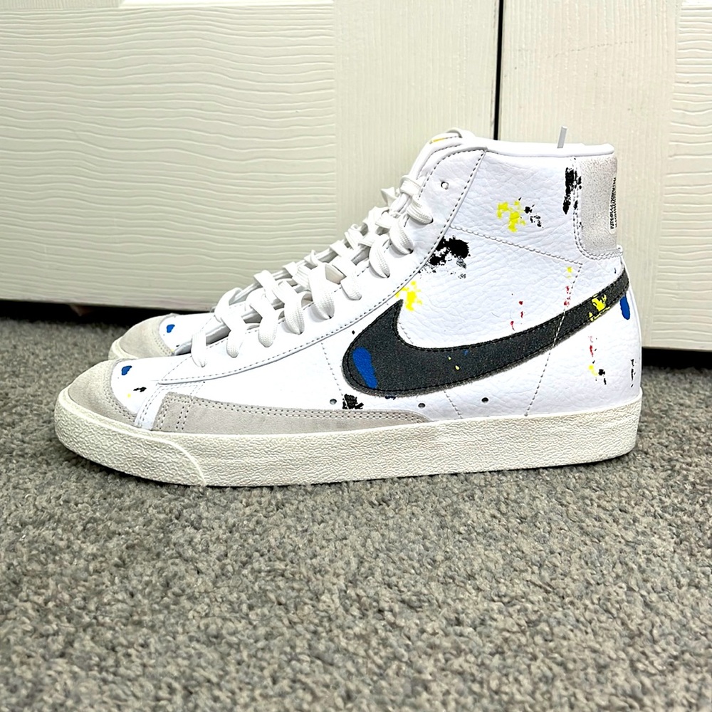 Nike Blazers- Mid 77 Paint Splatter